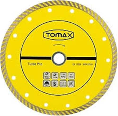 TOMAX 180MM TURBO SEGMENTLİ GRANİT KESİCİ 